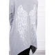 Tunika/mikina s anjelskými krídlami VIAC FARIEB
